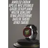 Akıllı Saat 1.5 Inç Amoled Ekran Çift Kordonlu GPS NFC Uyumlu