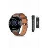 Akıllı Saat 1.5 Inç Amoled Ekran Çift Kordonlu GPS NFC Uyumlu