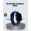 Akıllı Saat 360 mAh Çoklu Spor Modlu Lacivert Siyah Kordon