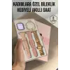 Akıllı Saat Adımsayar, Nabız Takibi ve GPS Destekli Kadınlara Özel
