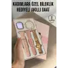 Akıllı Saat Adımsayar, Nabız Takibi ve GPS Destekli Kadınlara Özel