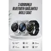Akıllı Saat Amoled Ekran Bluetooth Bağlantılı Sesli Görüşme Nabız Ölçer