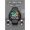 Akıllı Saat Amoled Ekran GPS ve Uyku Takibi Bluetooth Bağlantılı