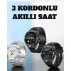 Akıllı Saat Arama Cevaplayan Titreşim Özelliğiyle Bildirim Görebilen