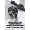 Akıllı Saat Arama Cevaplayan Titreşim Özelliğiyle Bildirim Görebilen