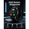 Akıllı Saat Bildirim Görme Amoled Ekran GPS Uyumlu Sesli Görüşme