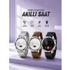 Akıllı Saat Bildirim Görme Sesli Görüşme Çoklu Kordon GPS Takibi