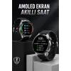Akıllı Saat Bluetooth Bağlantılı Amoled Ekran Uyku ve Sağlık Takibi