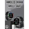Akıllı Saat Bluetooth Bağlantılı Amoled Ekran Uyku ve Sağlık Takibi Yeni Nesil