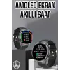 Akıllı Saat Bluetooth Bağlantılı Amoled Ekran Uyku ve Sağlık Takibi Yeni Nesil