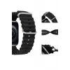 Akıllı Saat Bluetooth Bağlantılı NFC ve GPS Uyumlu Nabız Ölçer Sesli Görüşme