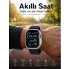Akıllı Saat Bluetooth Bağlantılı NFC ve GPS Uyumlu Nabız Ölçer Sesli Görüşme Yeni Nesil