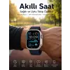 Akıllı Saat Bluetooth Bağlantılı NFC ve GPS Uyumlu Nabız Ölçer Sesli Görüşme Yeni Nesil