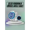 Akıllı Saat Çelik Kordonlu Amoled Ekran Android ve İOS Uyumlu Çağrı Cevaplayabilen Yeni Nesil