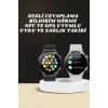 Akıllı Saat Çoklu Kordon Seçeneği Amoled Ekran Çok Fonksiyonlu Bluetooth Bağlantılı Yeni Nesil