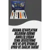 Akıllı Saat Çoklu Kordon Seçenekli Dokunmatik Ekran Nabız Sensörlü