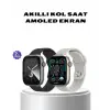 Akıllı Saat Kablosuz Şarjlı Bluetooth 5.2 Arama Bildirim Sesli Asistan 420 mAh