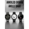 Akıllı Saat Metal Kordonlu GPS ve NFC Uyumlu Arama Cevaplayan