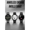 Akıllı Saat Metal Kordonlu GPS ve NFC Uyumlu Arama Cevaplayan