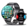 Akıllı Saat Metal Kordonlu GPS ve NFC Uyumlu Arama Cevaplayan