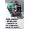Akıllı Saat Metal Kordonlu GPS ve NFC Uyumlu Arama Cevaplayan