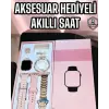 Akıllı Saat Sesli Görüşme Bildirim Görme Uyku ve Sağlık Takibi