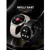 Akıllı Saat Sesli Görüşme Bluetooth Bağlantılı 3 Kordonlu