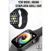 Akıllı Saat Tema Değiştirme Bluetooth Bağlantılı Arama Cevaplayan