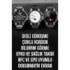 Akıllı Saat Titreşimli Pusula Nabız ve Tansiyon Ölçer NFC Uyumlu