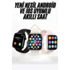 Akıllı Saat Uyku ve Sağlık Takibi Arama Cevaplama 44 MM Amoled Ekran