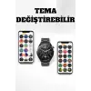 Akıllı Saat Uyku Ve Sağlık Takibi Bildirim Görme Arama Cevaplama