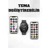Akıllı Saat Uyku Ve Sağlık Takibi Bildirim Görme Arama Cevaplama
