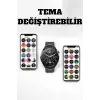 Akıllı Saat Uyku Ve Sağlık Takibi Bildirim Görme Arama Cevaplama