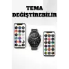 Akıllı Saat Uyku Ve Sağlık Takibi Bildirim Görme Arama Cevaplama