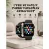 Akıllı Saat Wireless Şarj Yüksek Çözünürlüklü Müzik Dinleme Sesli Cevaplama