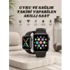 Akıllı Saat Wireless Şarj Yüksek Çözünürlüklü Müzik Dinleme Sesli Cevaplama
