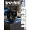 Akıllı Saat Yeni Nesil Üç Kordonlu Nabız Ölçer Çağrı Cevaplama