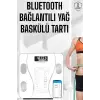 Akıllı Tartı Dijital Baskül Yağ Su Kas Vücut Kitle Kilo Ölçer Tartı