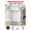 Akıllı Teknolojik Çöp Kutusu Otomatik Sensörlu Çöp Tenekesi Pilli Çöp Kovası 20L