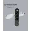 Akım Korumalı Anahtarlı USB Girişli Üçlü Priz