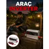 Akü Gücünü Ev Elektriğine Dönüştüren Güçlü İnvertör 1500W