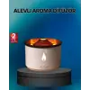 Alev Efektli Buhar Makinesi – Aromaterapi, Nemlendirme ve Işık Modlu Tasarım