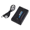 Ally 1080P Scart HDMI Dönüştürücü Ses Video Adaptörü-SİYAH-(5775)