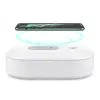 ALLY 15W Hızlı Kablosuz Wireless Şarj+Ultraviyole Sterilizer- Uv box-(5775)