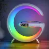 Ally 15W Kablosuz Şarj Standlı Bluetooth hoparlör RGB Gece Lambası-(5775)