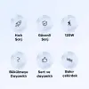ALLY 180° Dönebilen USB To Type-C 120W Hızlı Şarj Kablosu 1 Metre-(5775)