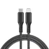 ALLY 1mt 27W Type-C To iPhone Lightning Süper Hızlı Data ve Şarj Kablosu Akım ve Isı Korumalı Halat-(5775)