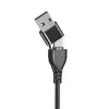 ALLY 2in1 USB Lightning To PD Kablosu+USB Kablo-(5775)