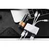 ALLY 3 İN1  İPhone+Usb C+ Usb A Kamera Okuyucu Kart Okuyucu-(5775)