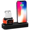 Ally 3in1 Charging Base İPhone+ İwatch+ İPods Silikon Şarj Standı-(5775)